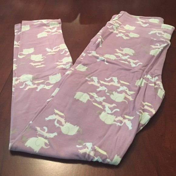 FLASH SALE BNWT LuLaRoe OS leggings - elephants!