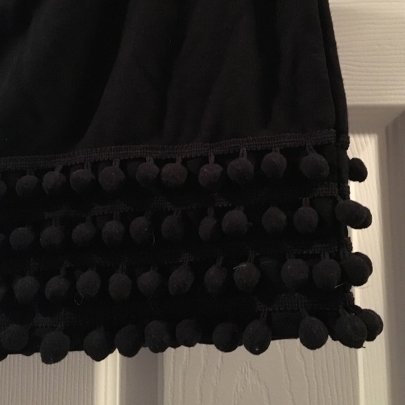 Forever 21 black Pom pom skirt size small - Picture 3 of 5