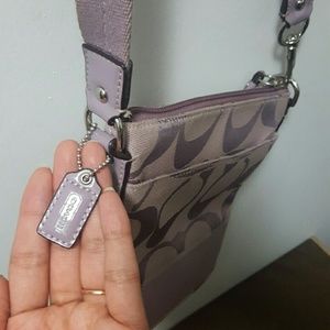 Coach crossbody bag - light purple