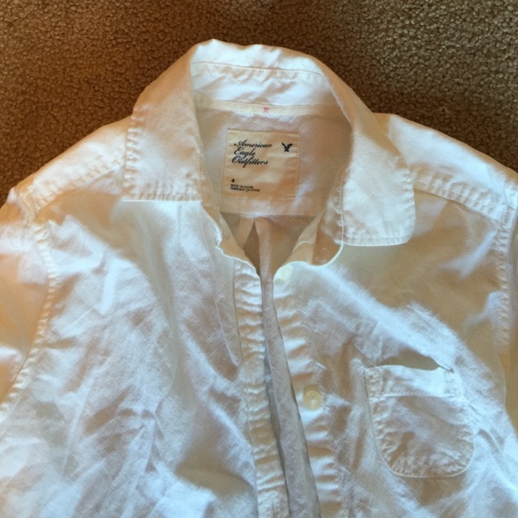 White button blouse - Picture 2 of 2