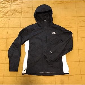 Northface Rain Jacket black & white