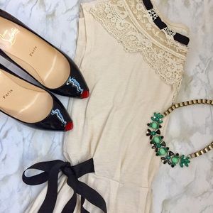 Urban Outfitters Kimchi Blue Cream Top