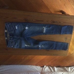 Distressed Stevie Ankle Jeans by AG