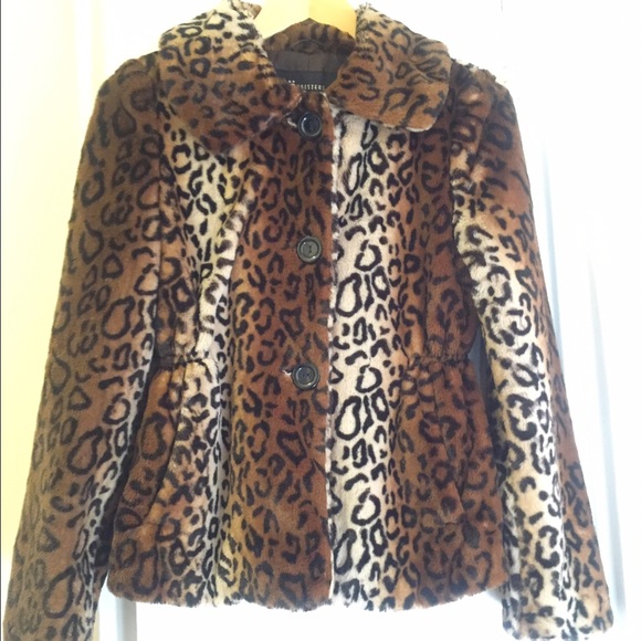 Faux fur jacket