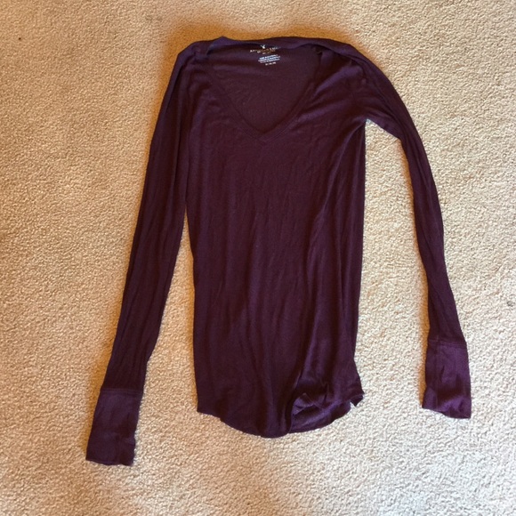 V-neck shirt