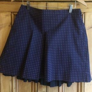 Tory Burch pattern flared skirt