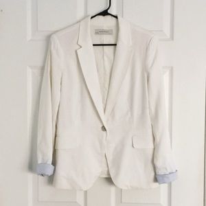 ZARA White Blazer