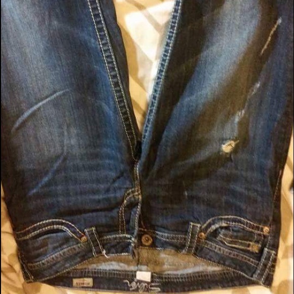 Silver jeans