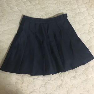 Forever 21 Black Pleated Skirt Size XS but like S