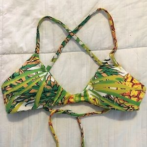 Midori Bikinis Signature Pineapple NANI Top