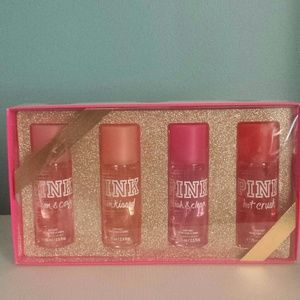 Pink Victoria Secret Perfume Set