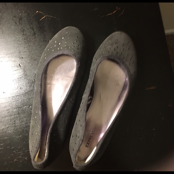 Express Flats. Worn just once.