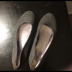 Express Flats. Worn just once.