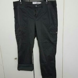 Dark Gray Cotton Pants