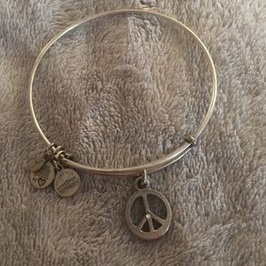 Peace sign Alex and Ani Bracelet