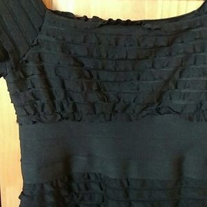 Little Black Dress , w/ Little tiny ruffles