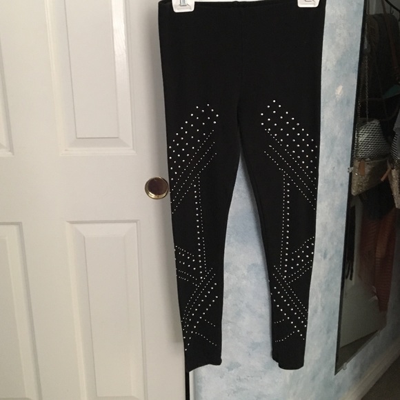 Studded leggings forever21