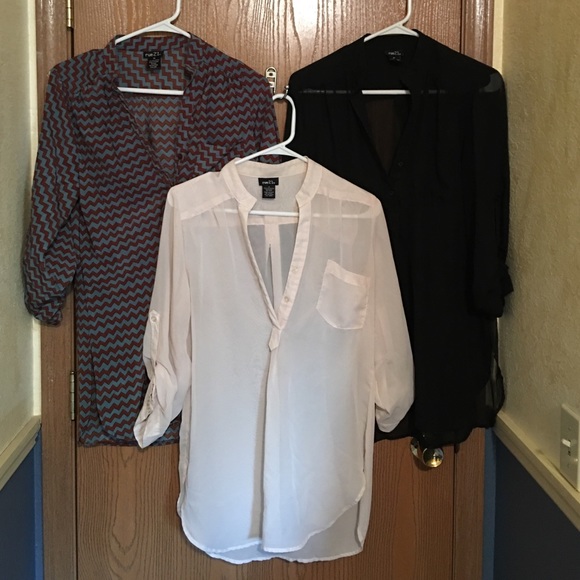 Rue 21 sheer tops
