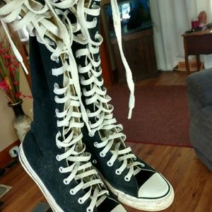 Knee high converse