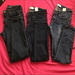3 pairs of skinny jeans