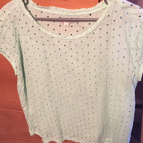 Gap mint green shirt