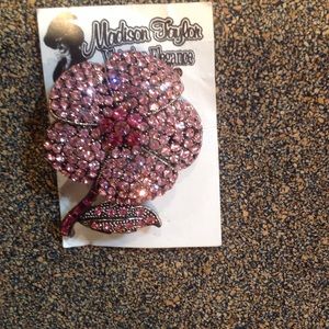 Madison Taylor "Victorian Elegance"- pink brooch