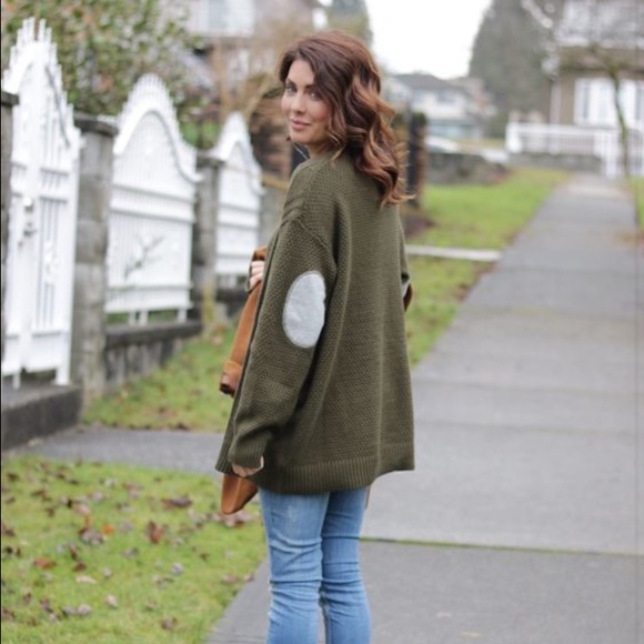 BDG Elbow Patch Sweater