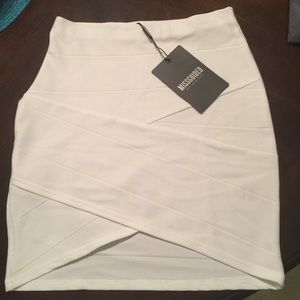 NWT misguided bandage skirt
