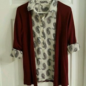Loft Collared Top