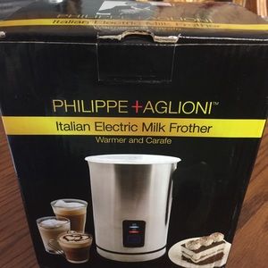 Philippe Aglioni Italian Electric Milk Frother