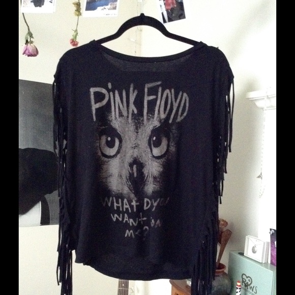 Pink Floyd band frilly tee