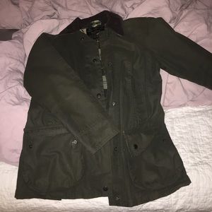 Army Green Barbour Jacket