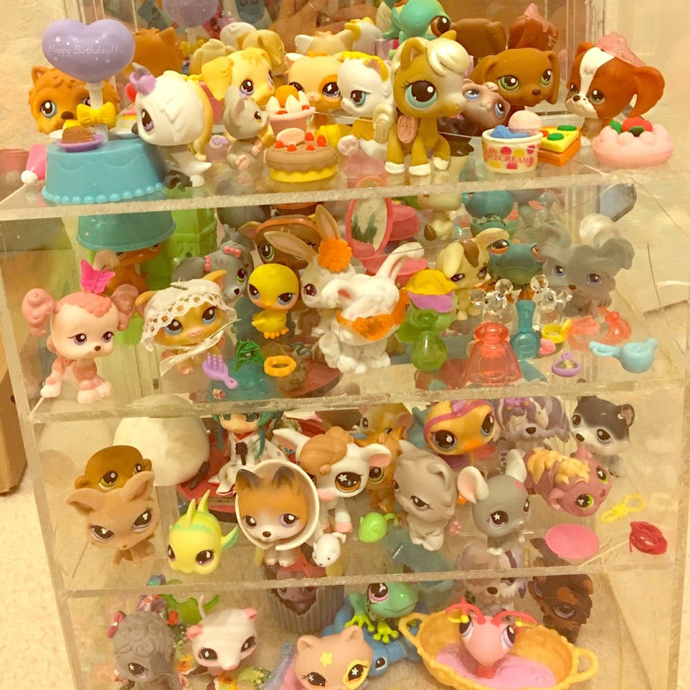 My little pet shop (more than 80 pieces)