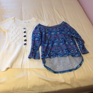 ❗️SALE❗️ 2 tee and sweater bundle