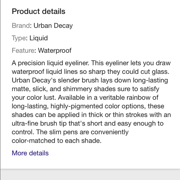 NEW Urban Decay 24/7 Liquid Eyeliner Demolition - Picture 4 of 6