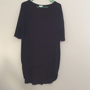 Lula Roe Ribbed Black Irma