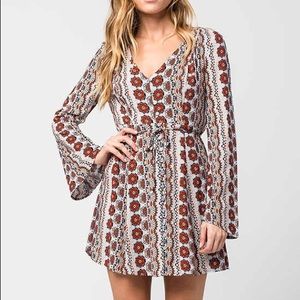 Love Fire Floral Dress