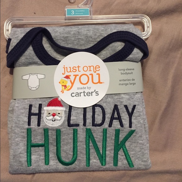 Baby holiday long sleeved onesie
