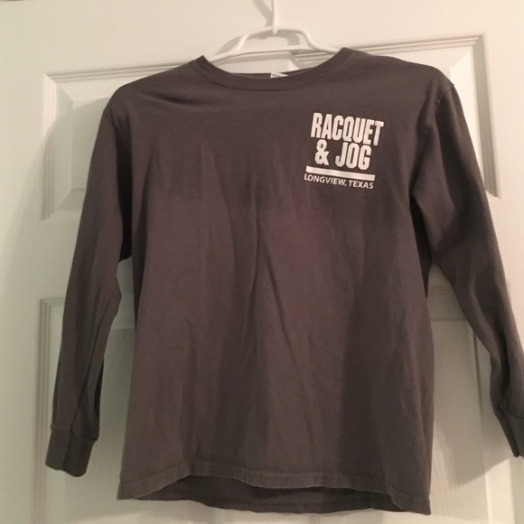 Racquet and Jog long sleeve t-shirt