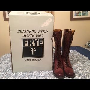 6.5 Frye Leather Boots