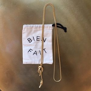 Madewell Knotshine Necklace