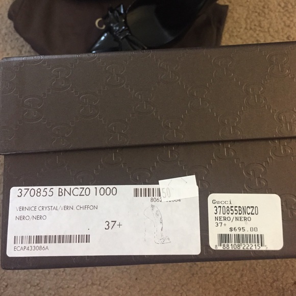 Gucci shoes/ Vernice Crystal - Picture 3 of 7