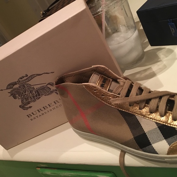Burberry sneakers!