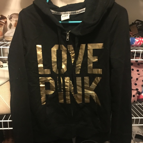 PINK Victorias Secret zip up hoodie