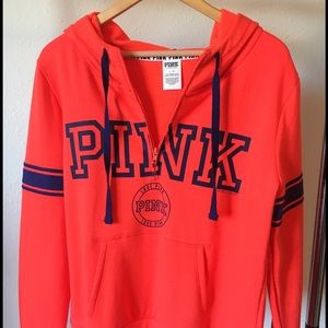 Brand new Victoria's Secret 1/4 zip hoodie