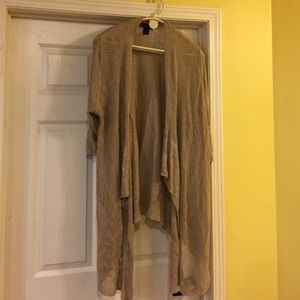 Lane Bryant drape front cardigan