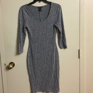 Midi sweater dress