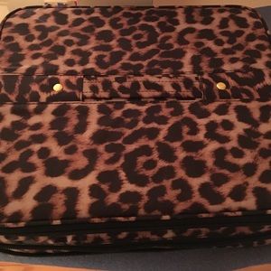 Leopard print jewelry box