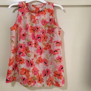 Ann Taylor Loft Floral Shell