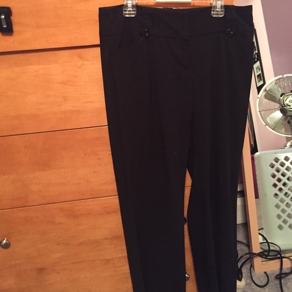 Black dress pants